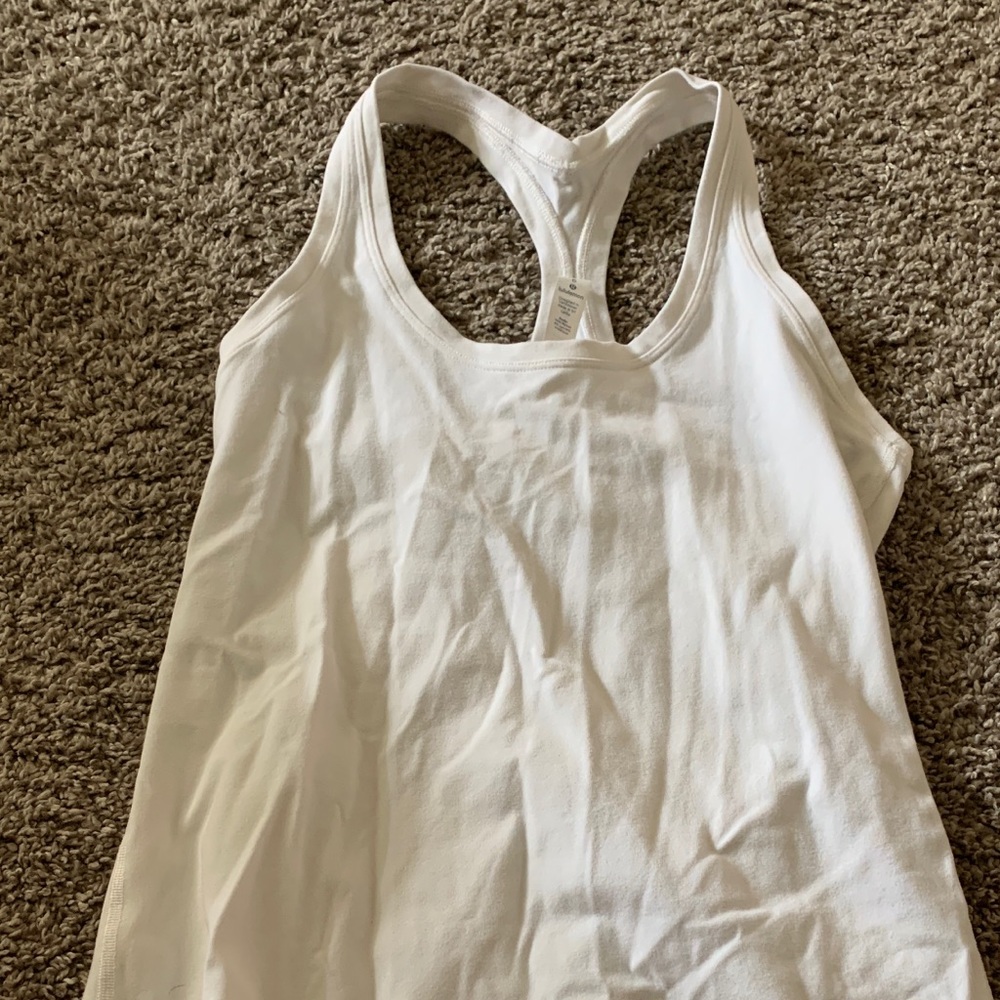 White Lulu Top